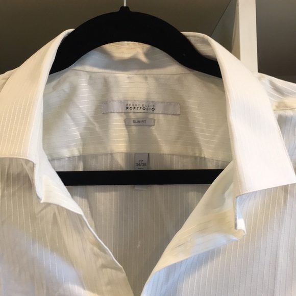 PERRY ELLIS PORTFOLIO SLIM FIT SHIRT - Picture 2 of 6